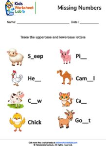 Missing Letters Worksheet_9
