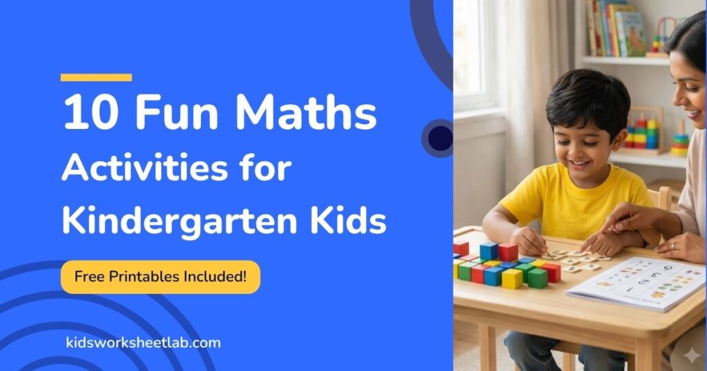 10 fun maths activities for kindergarten kids