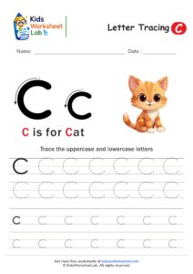Tracing the Letter C