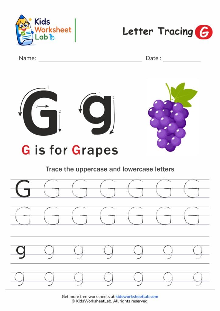 alphabet g
