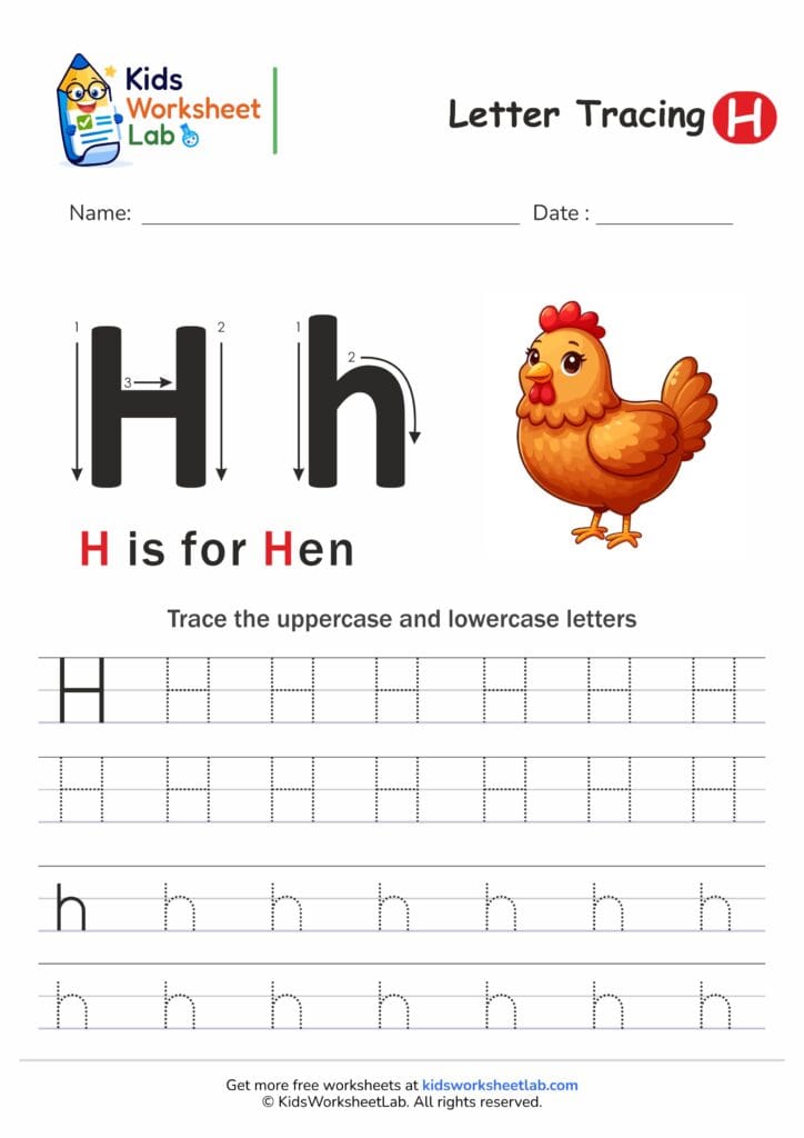alphabet h