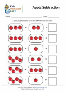 Apple Subtraction