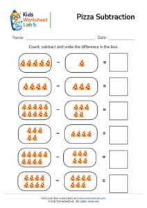 Pizza Subtraction
