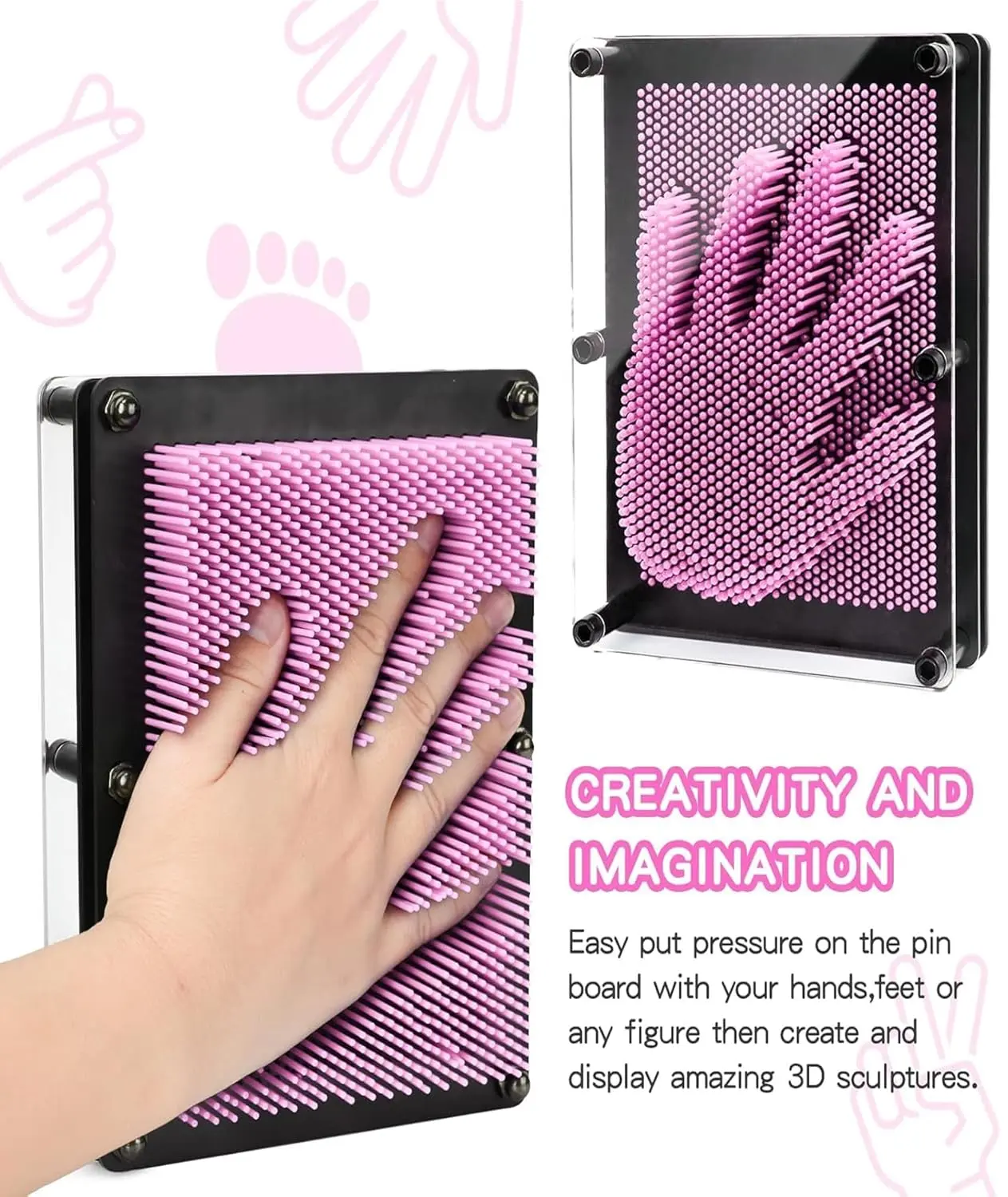 3D Pin Art Sensory Toy