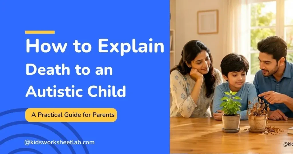 how to explain death to autistic child