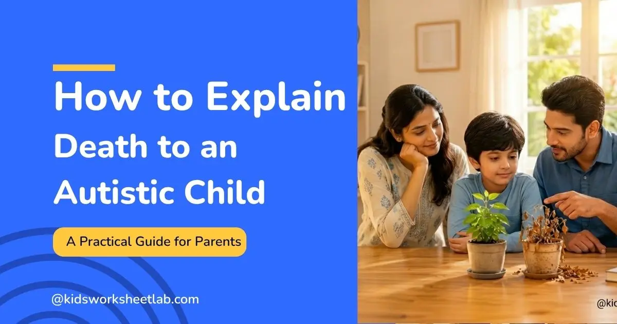 how to explain death to autistic child